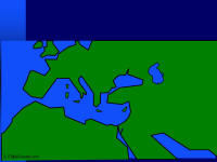 Map of the lands where Bible events take place.